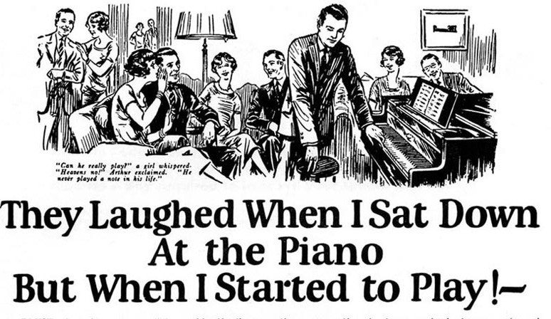«Они смеялись, когда я сел за фортепьяно. Но когда начал играть!»